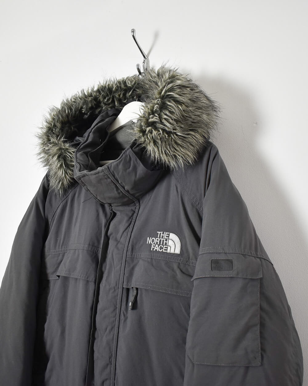 The North Face Hooded Parka Jacket - Large - Domno Vintage 90s, 80s, 00s Retro and Vintage Clothing