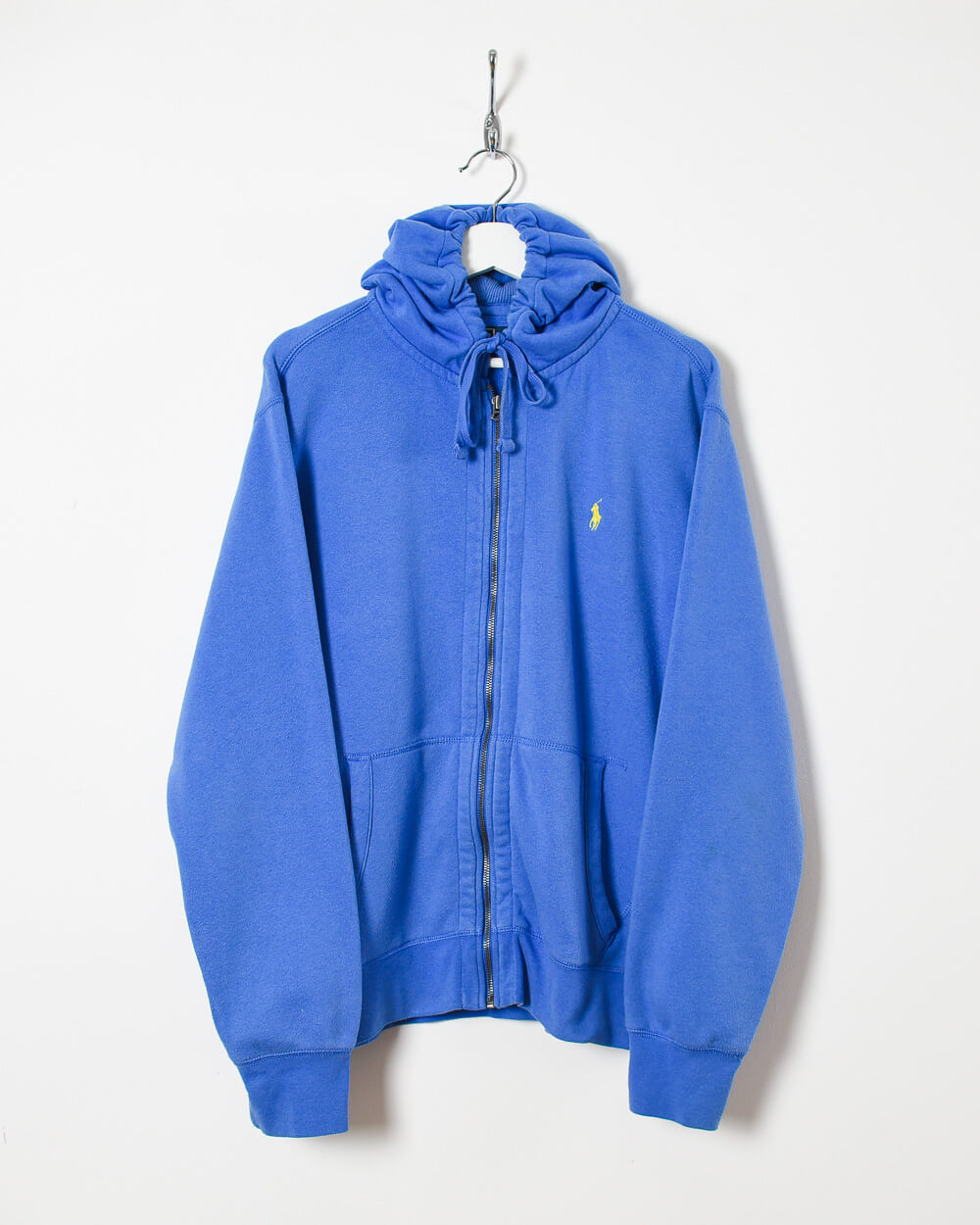 Ralph Lauren Zip-Through Hoodie - Large - Domno Vintage 90s, 80s, 00s Retro and Vintage Clothing
