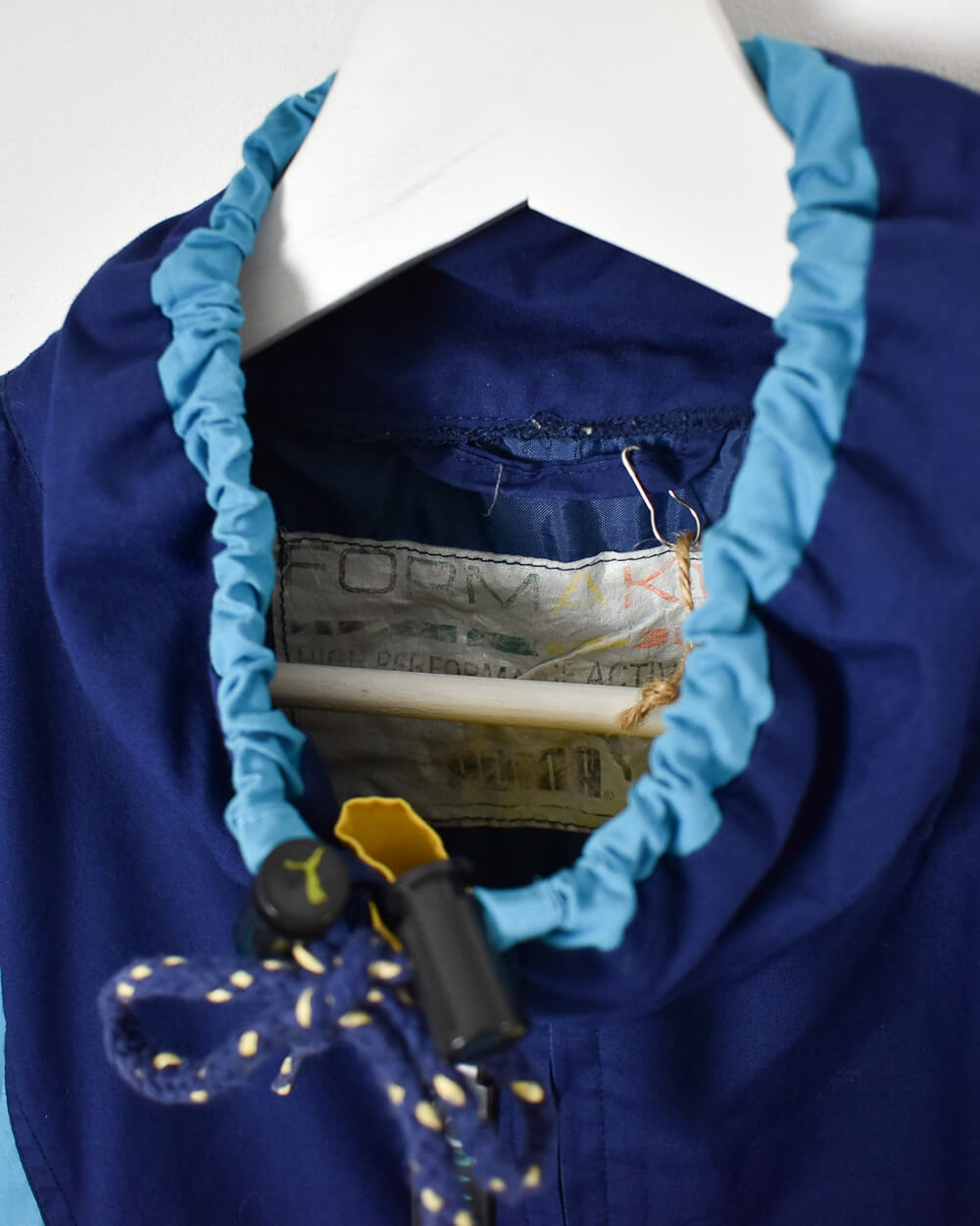 Puma Formative 1/4 Zip Windbreaker Jacket - Large - Domno Vintage 90s, 80s, 00s Retro and Vintage Clothing