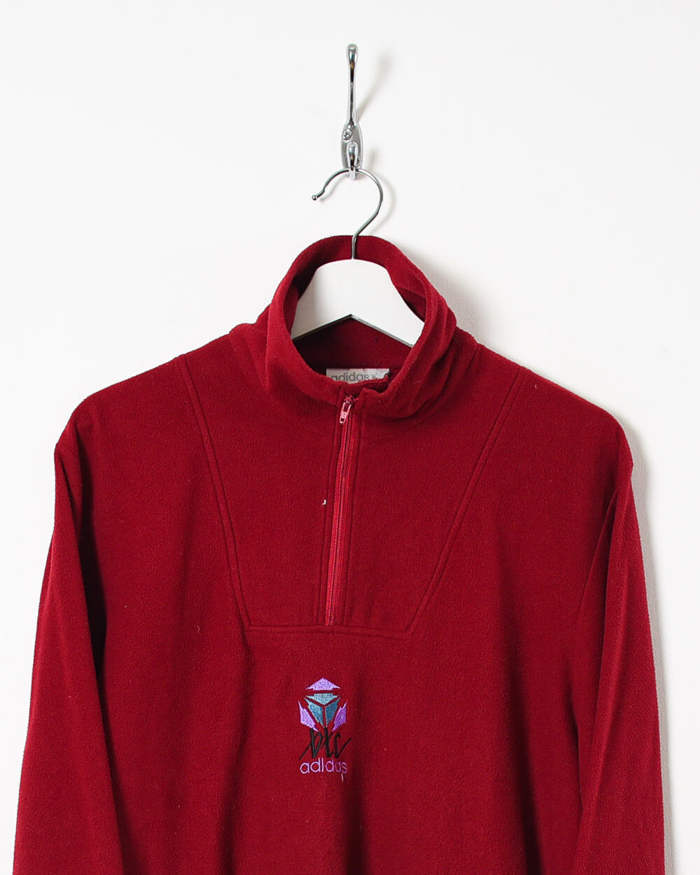 Adidas BTC 1/4 Zip Fleece - Large - Domno Vintage 90s, 80s, 00s Retro and Vintage Clothing