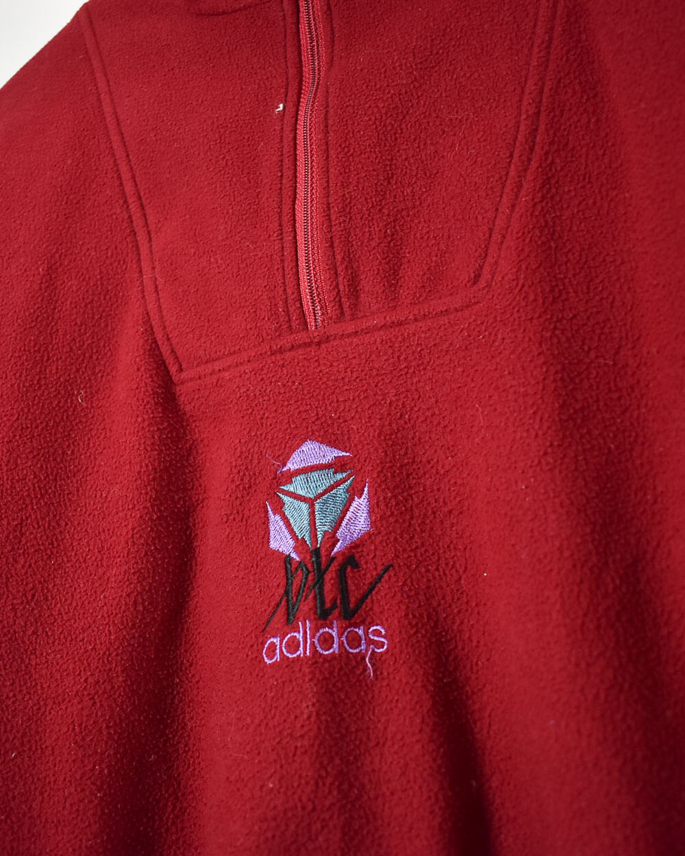 Adidas BTC 1/4 Zip Fleece - Large - Domno Vintage 90s, 80s, 00s Retro and Vintage Clothing