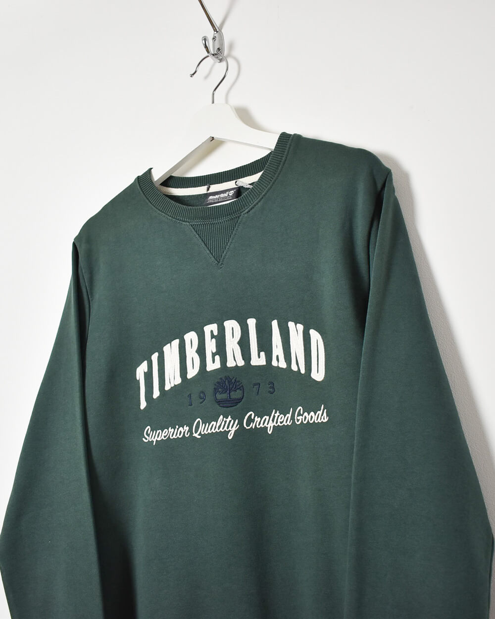 Timberland Super Quality Crafted Goods 1973 Sweatshirt - Medium - Domno Vintage 90s, 80s, 00s Retro and Vintage Clothing