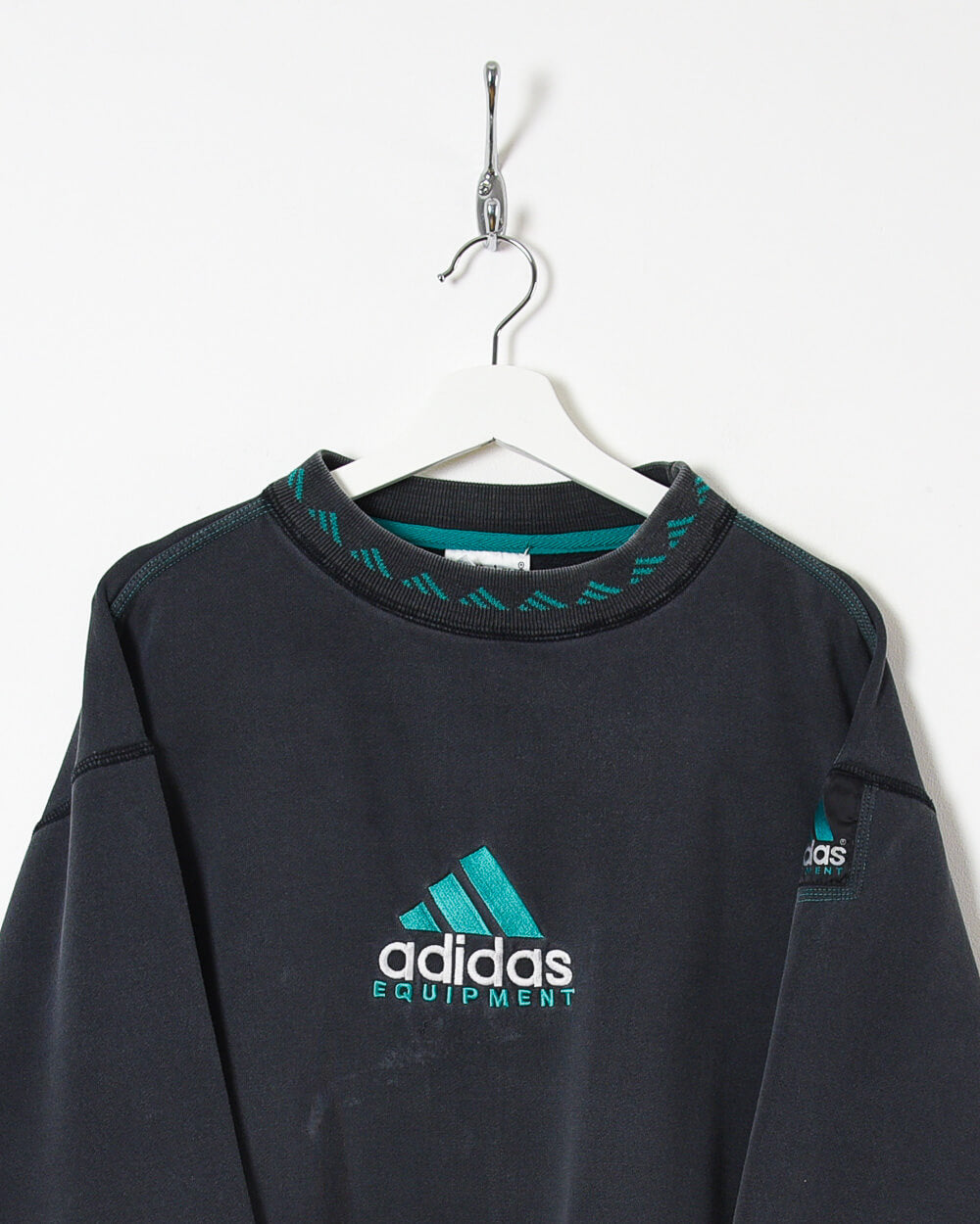 Adidas Equipment Sweatshirt - Large - Domno Vintage 90s, 80s, 00s Retro and Vintage Clothing