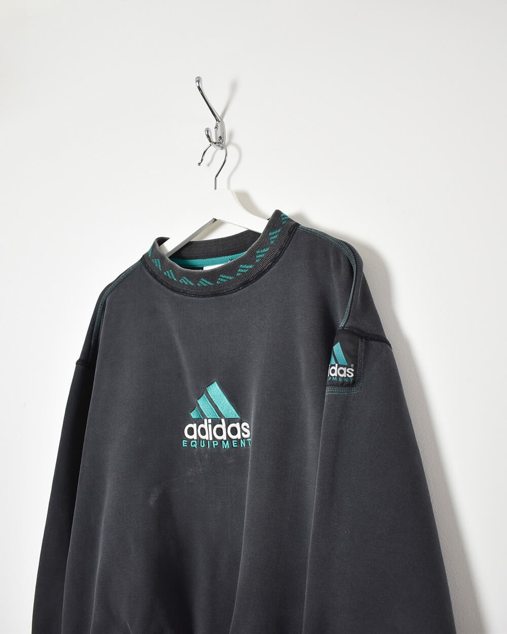 Adidas Equipment Sweatshirt - Large - Domno Vintage 90s, 80s, 00s Retro and Vintage Clothing