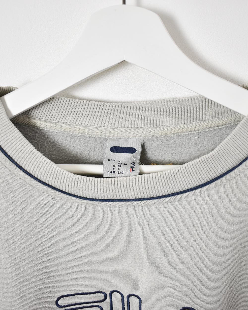 Fila Sweatshirt - Large - Domno Vintage 90s, 80s, 00s Retro and Vintage Clothing