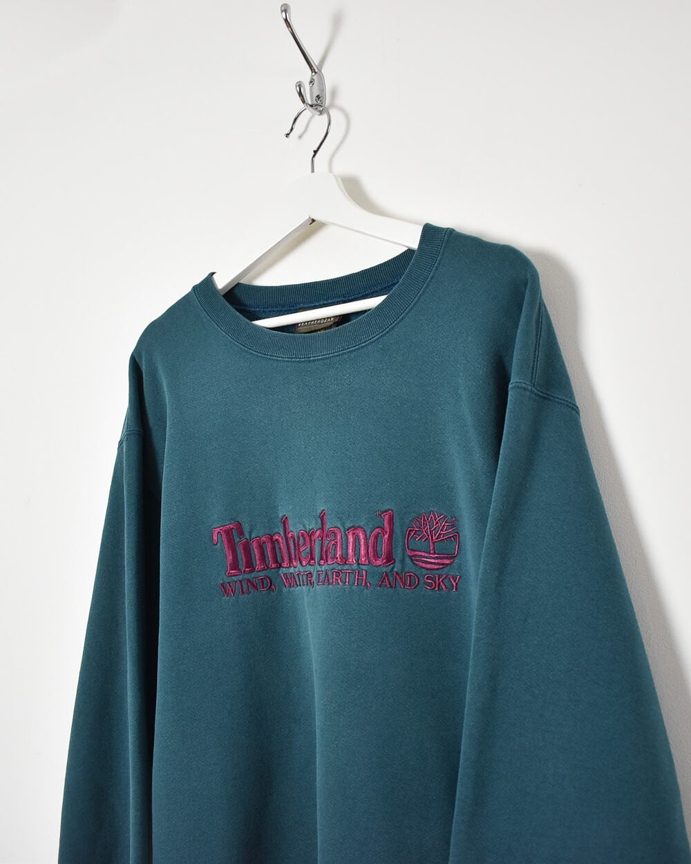 Timberland Wind Water Earth and Sky Sweatshirt - Large - Domno Vintage 90s, 80s, 00s Retro and Vintage Clothing