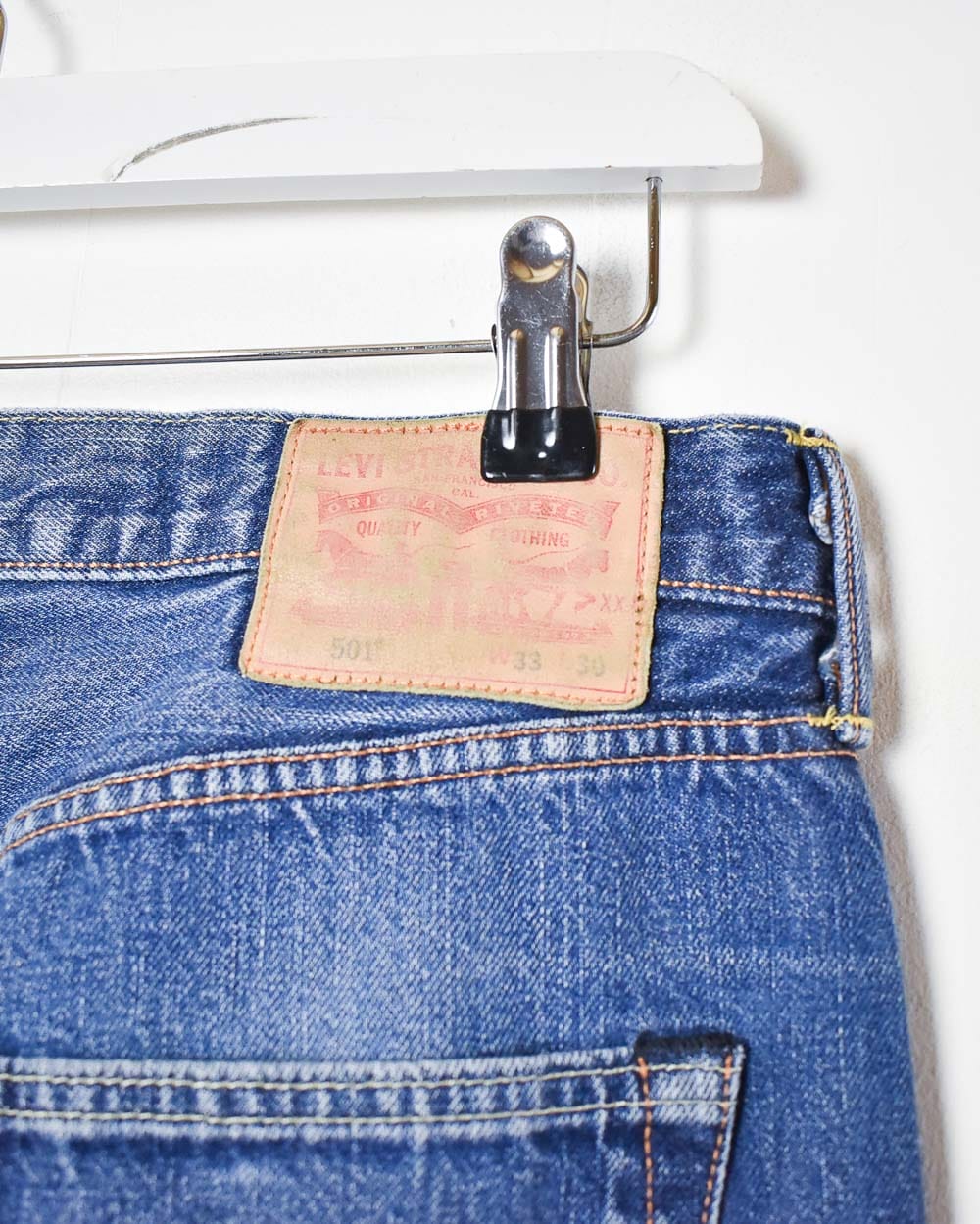 Blue Levi's 501 Jeans - W33 L30