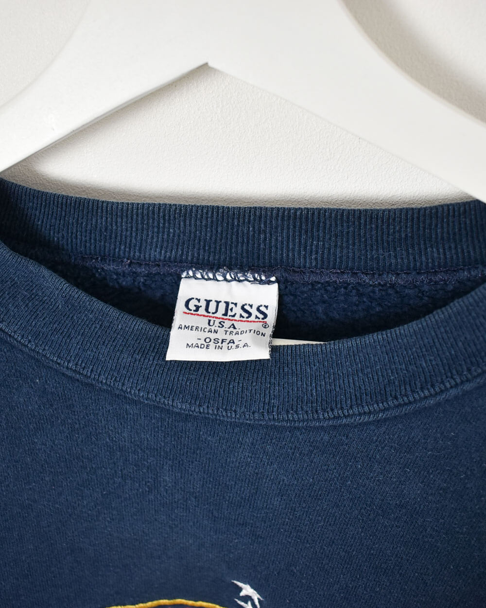 Guess Jeans Sweatshirt - Small - Domno Vintage 90s, 80s, 00s Retro and Vintage Clothing