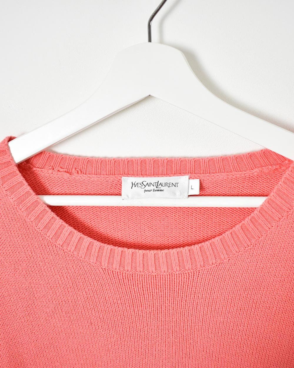 Yves Saint Laurent Knitted Sweatshirt - Large - Domno Vintage 90s, 80s, 00s Retro and Vintage Clothing