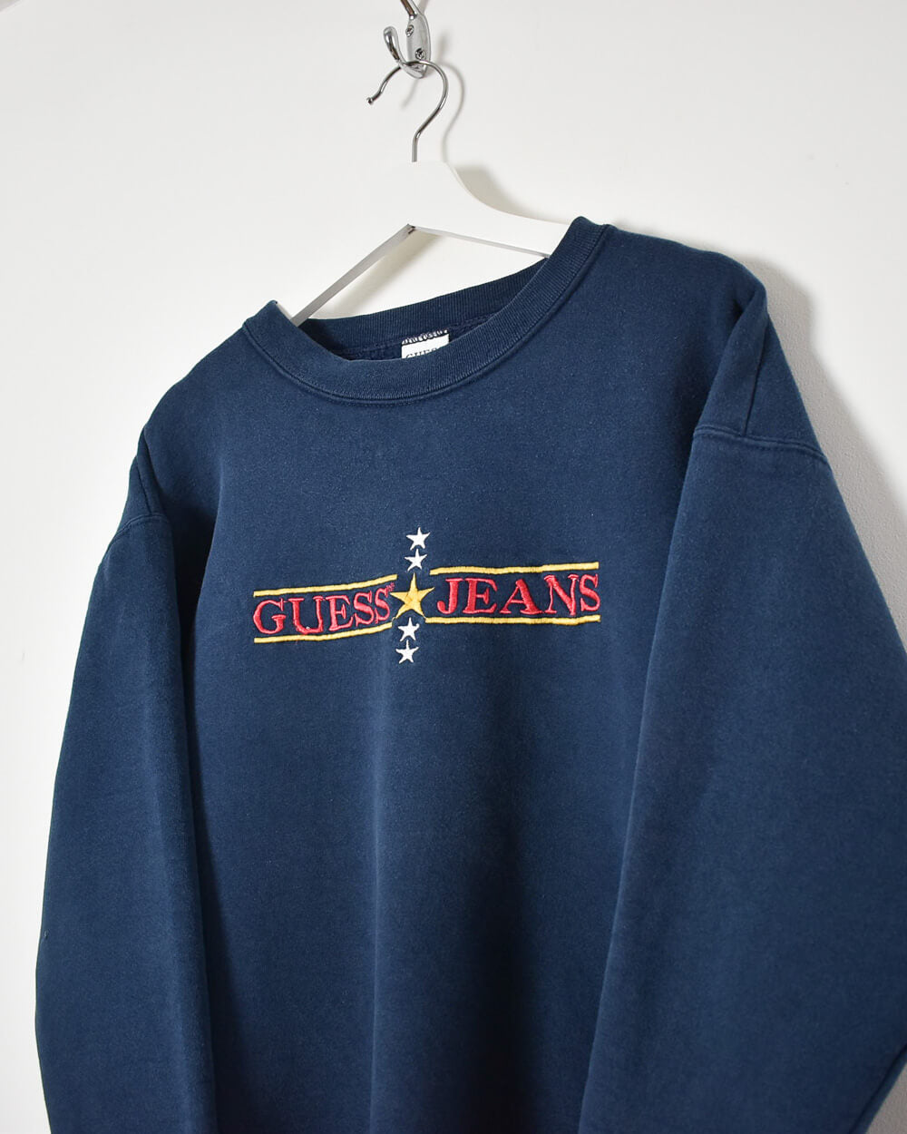 Guess Jeans Sweatshirt - Small - Domno Vintage 90s, 80s, 00s Retro and Vintage Clothing