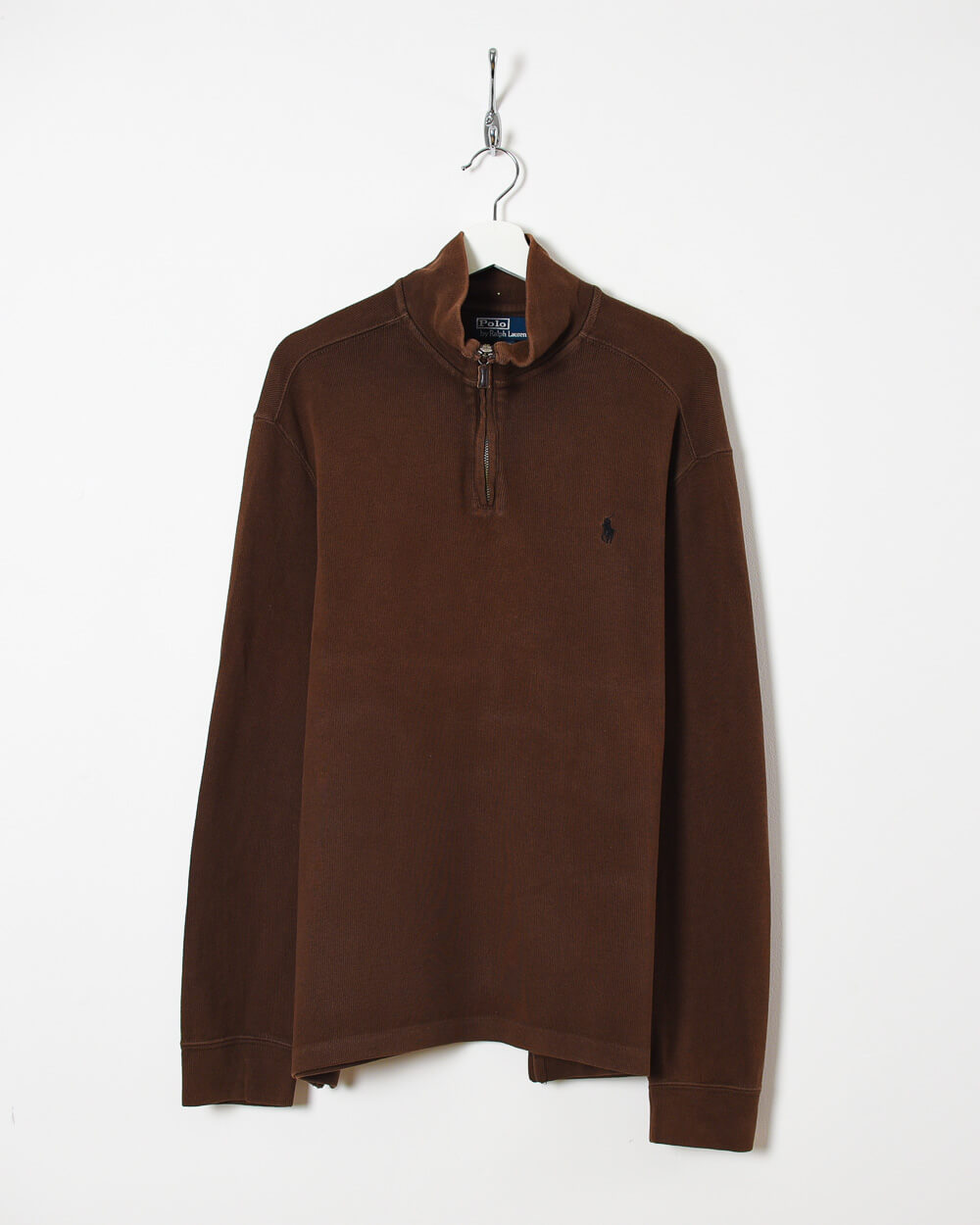 Ralph Lauren 1/4 Zip Sweatshirt - Large - Domno Vintage 90s, 80s, 00s Retro and Vintage Clothing