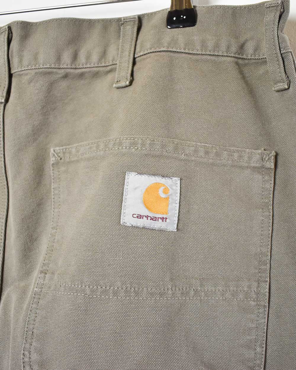 Khaki Carhartt Carpenter Jeans - W38 L34