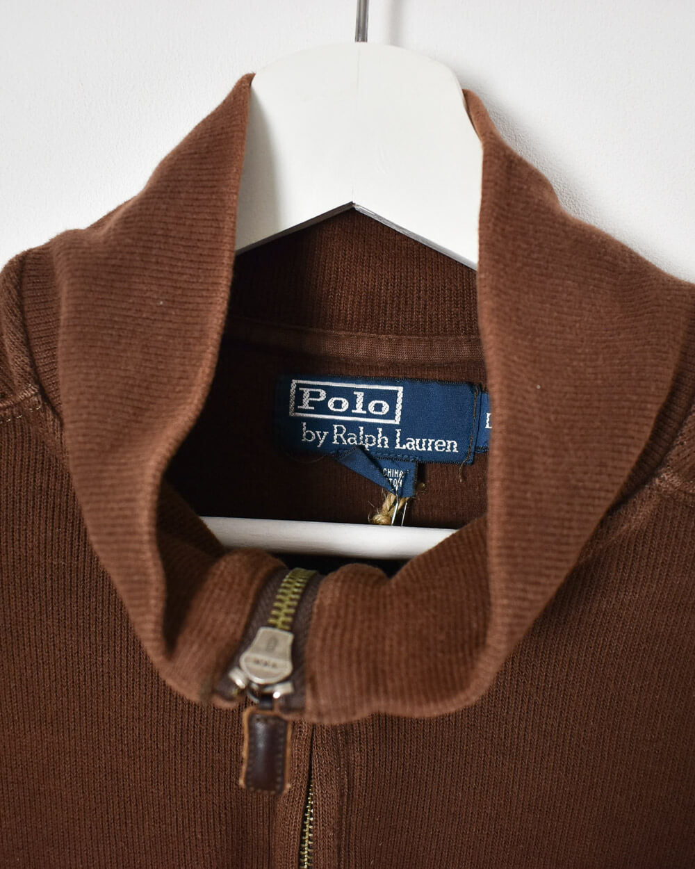 Ralph Lauren 1/4 Zip Sweatshirt - Large - Domno Vintage 90s, 80s, 00s Retro and Vintage Clothing