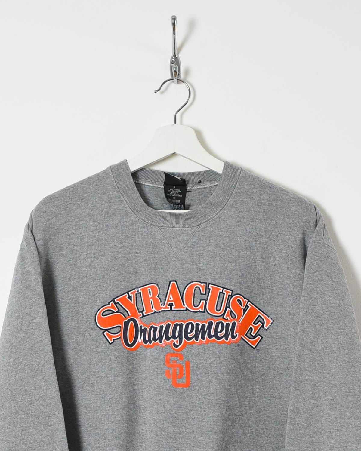 Starter Syracuse Orangemen Sweatshirt - Large - Domno Vintage 90s, 80s, 00s Retro and Vintage Clothing