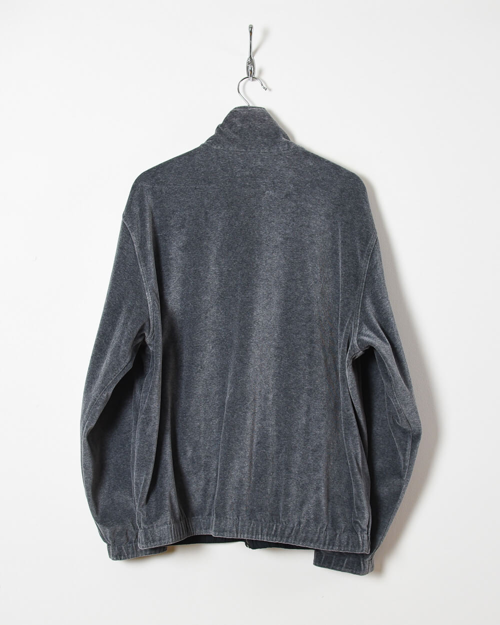 Tommy Hilfiger USA Reversible Velour Jacket - Large - Domno Vintage 90s, 80s, 00s Retro and Vintage Clothing