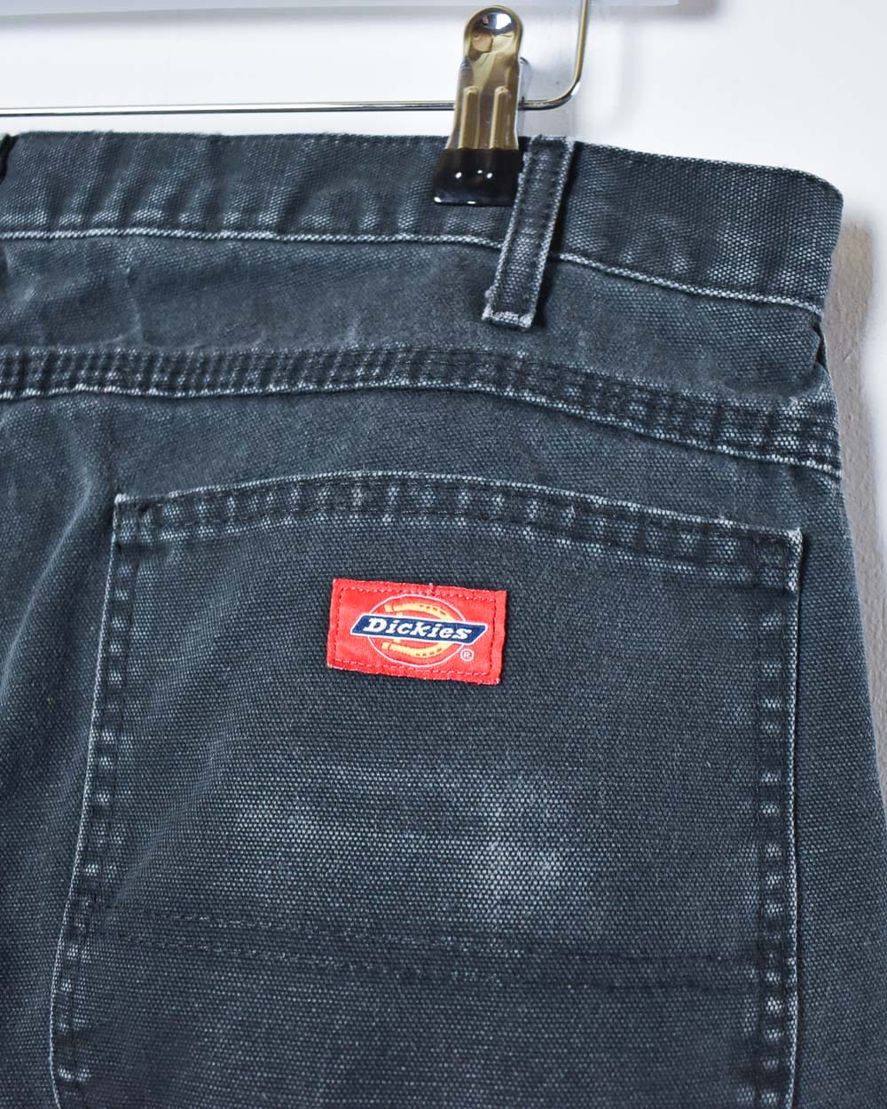 Black Dickies Distressed Carpenter Jeans - W36 L30
