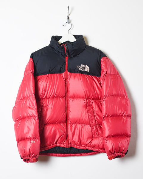 The North Face Nuptse 700 Puffer Jacket - Black/Red