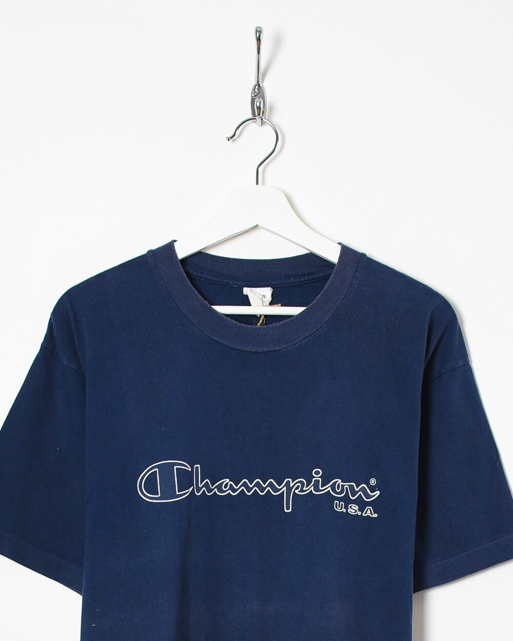 Champion USA T-Shirt - Large - Domno Vintage 90s, 80s, 00s Retro and Vintage Clothing