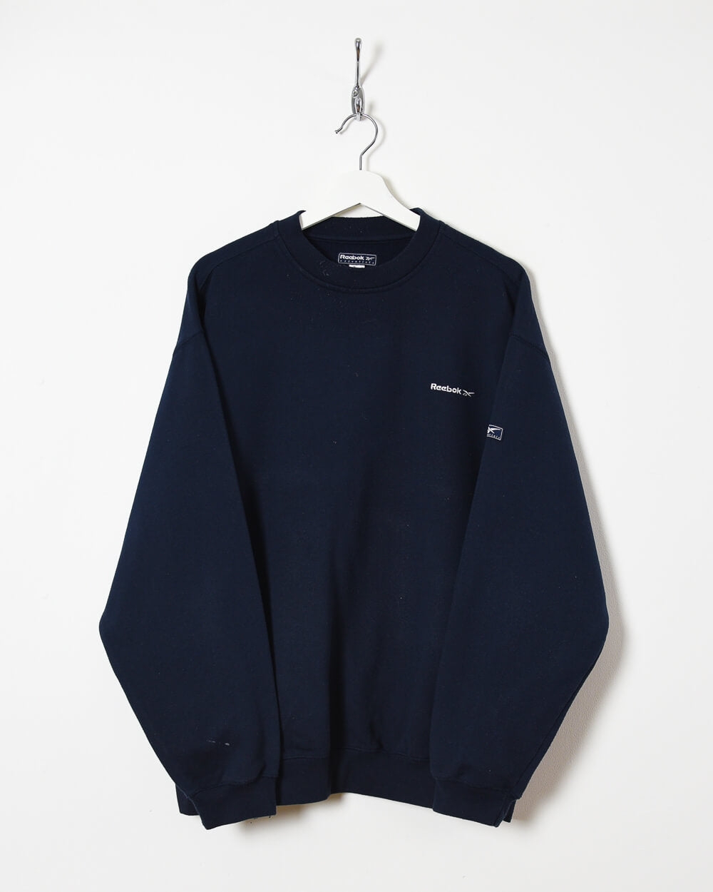 Reebok Essentials Sweatshirt - Large - Domno Vintage 90s, 80s, 00s Retro and Vintage Clothing