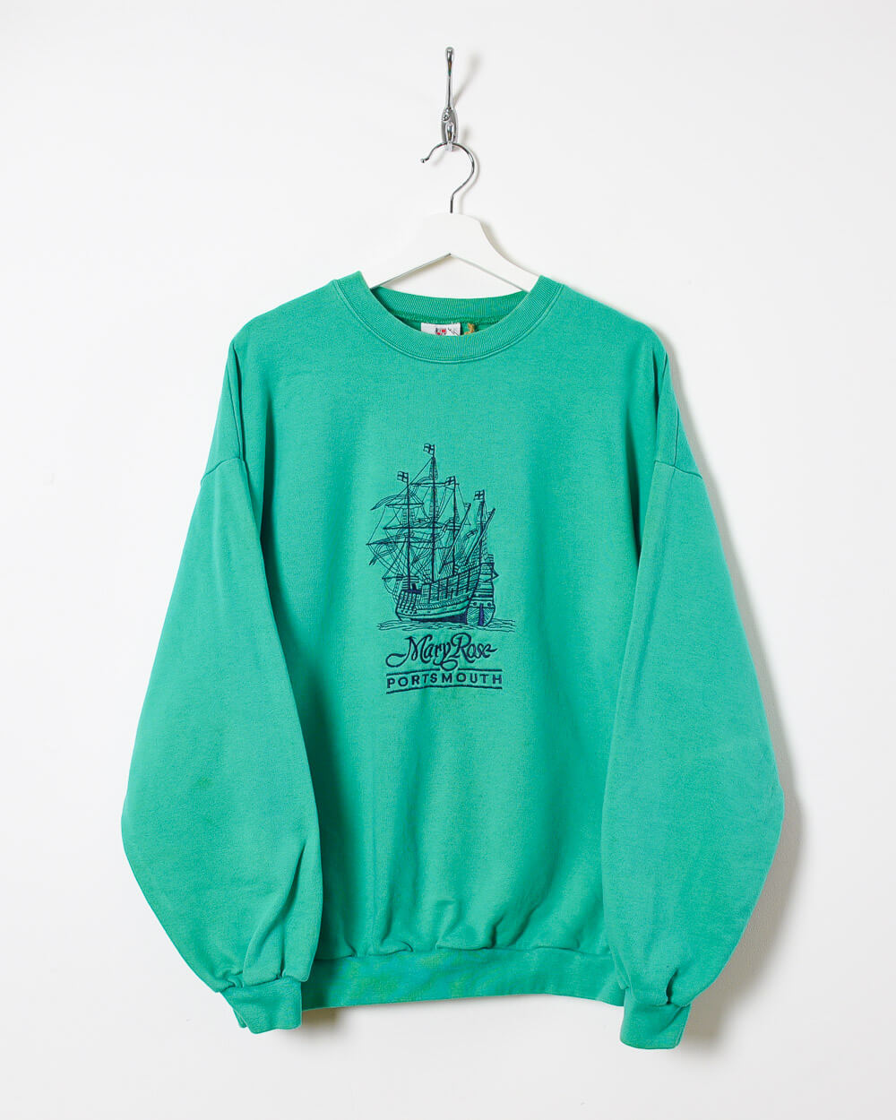 Hossack Mary Rose Museum Portsmouth Sweatshirt - Large - Domno Vintage 90s, 80s, 00s Retro and Vintage Clothing