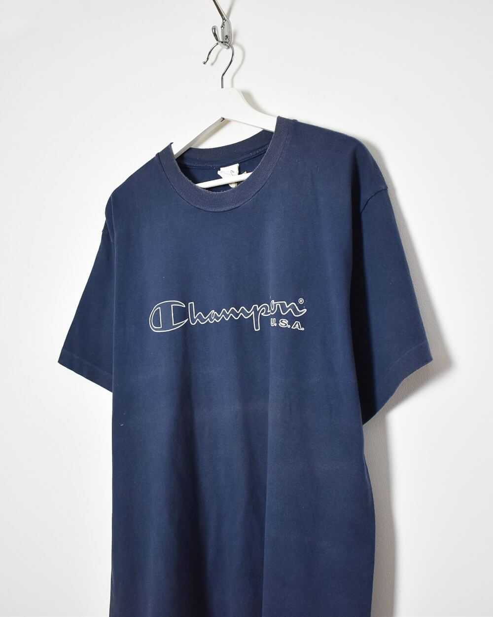 Champion USA T-Shirt - Large - Domno Vintage 90s, 80s, 00s Retro and Vintage Clothing