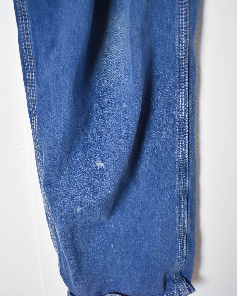 Blue Carhartt Distressed Carpenter Jeans - W34 L32