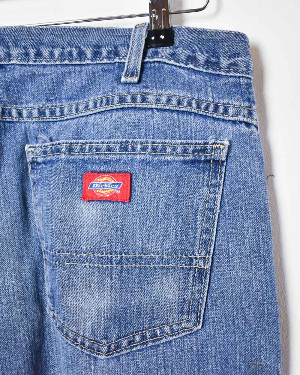 Blue Dickies Double Knee Jeans - W36 L30