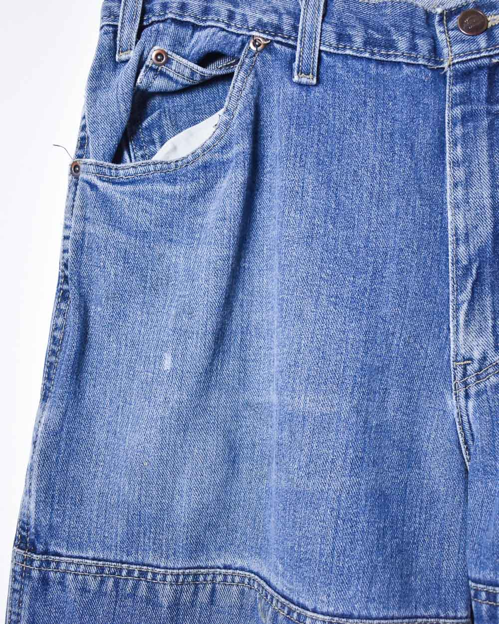 Blue Dickies Double Knee Jeans - W36 L30