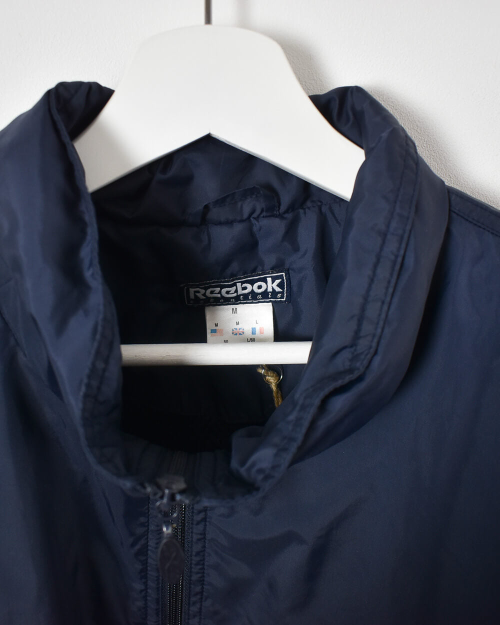Reebok 1/4 Zip Windbreaker Jacket - Large - Domno Vintage 90s, 80s, 00s Retro and Vintage Clothing