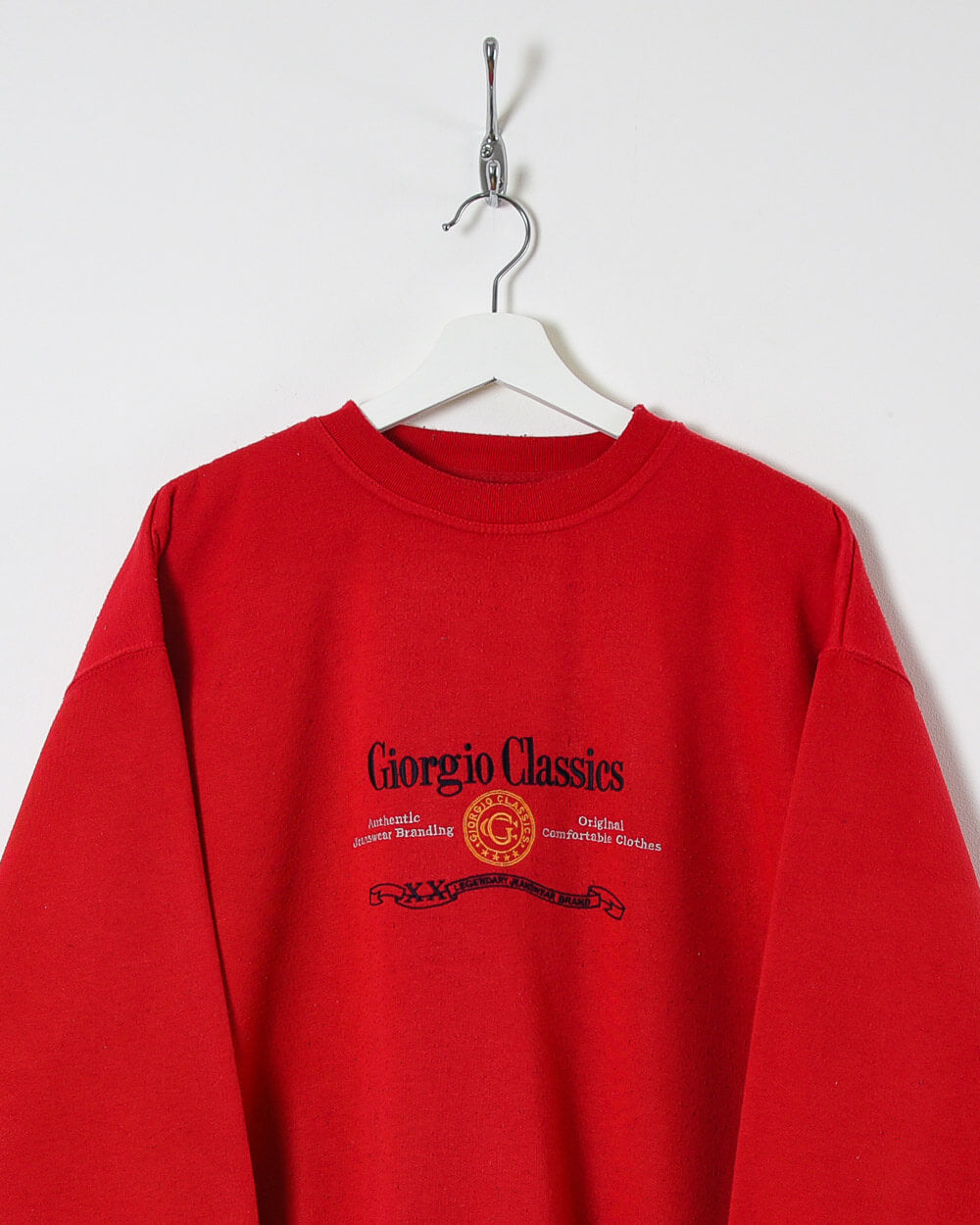 Giorgio Classics Sweatshirt - Large - Domno Vintage 90s, 80s, 00s Retro and Vintage Clothing