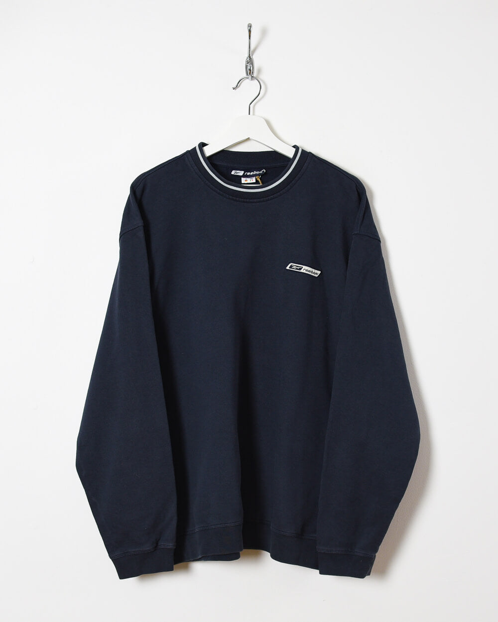 Reebok Sweatshirt - Large - Domno Vintage 90s, 80s, 00s Retro and Vintage Clothing