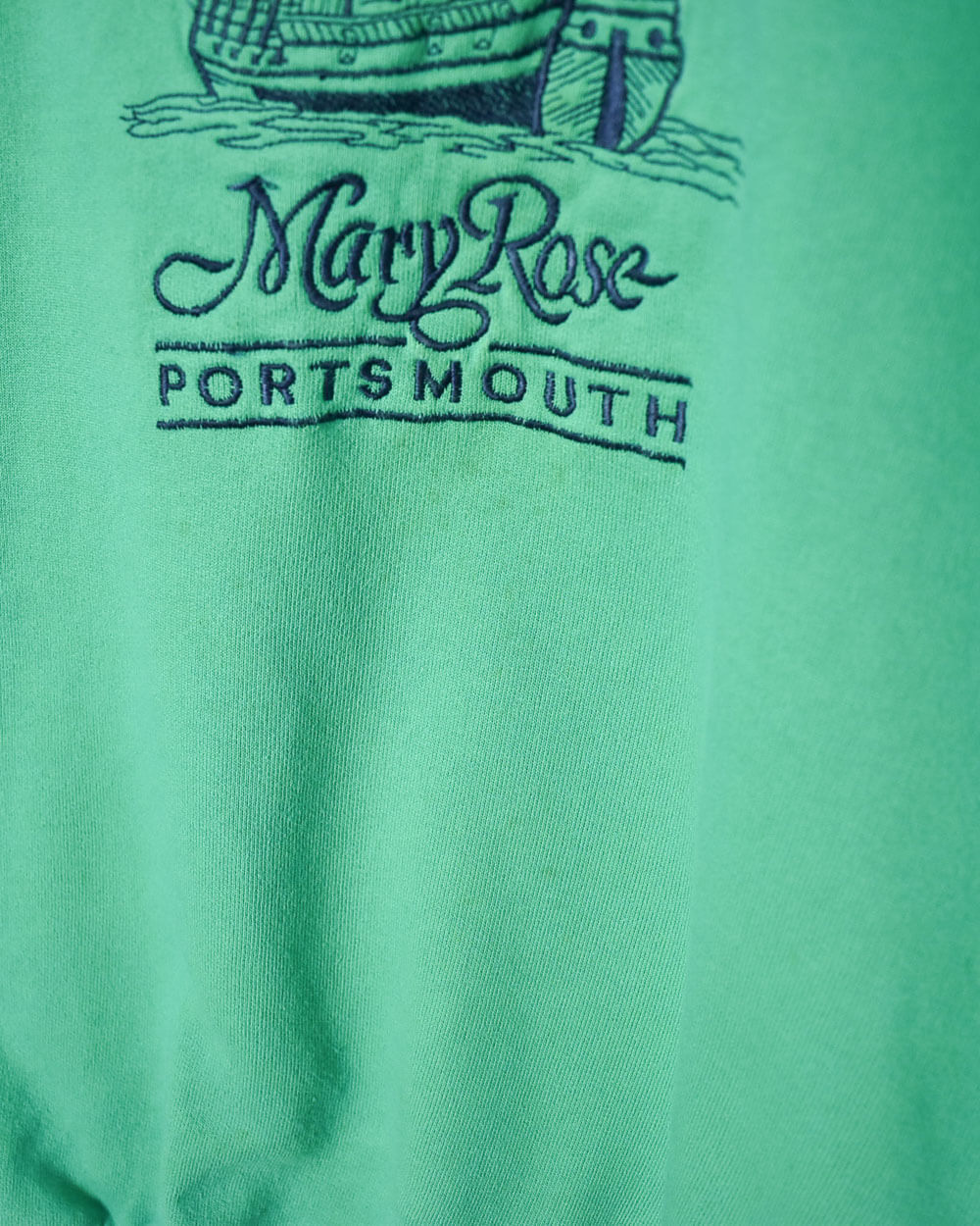 Hossack Mary Rose Museum Portsmouth Sweatshirt - Large - Domno Vintage 90s, 80s, 00s Retro and Vintage Clothing