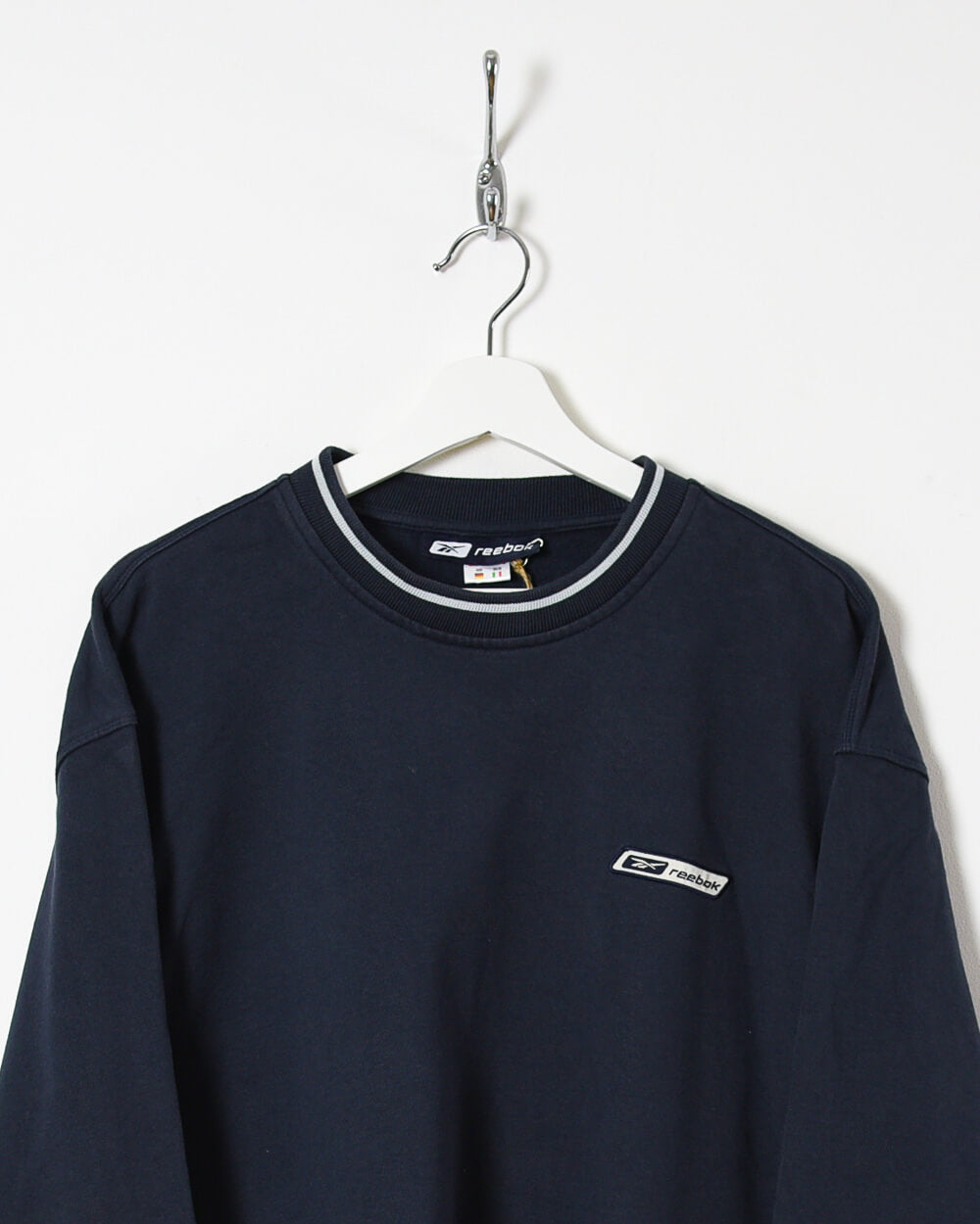 Reebok Sweatshirt - Large - Domno Vintage 90s, 80s, 00s Retro and Vintage Clothing