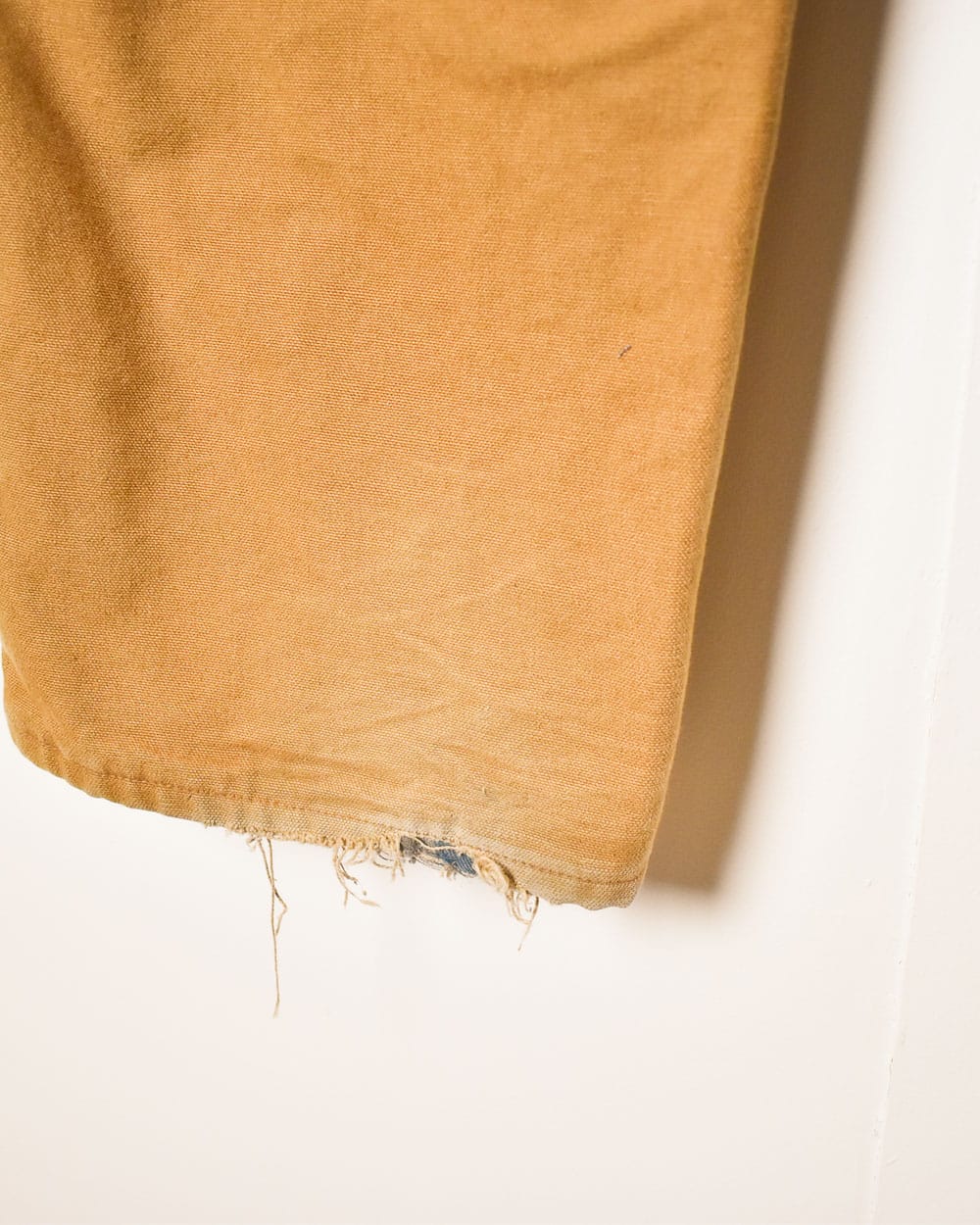 Neutral Carhartt Flannel Lined Carpenter Jeans - W38 L30