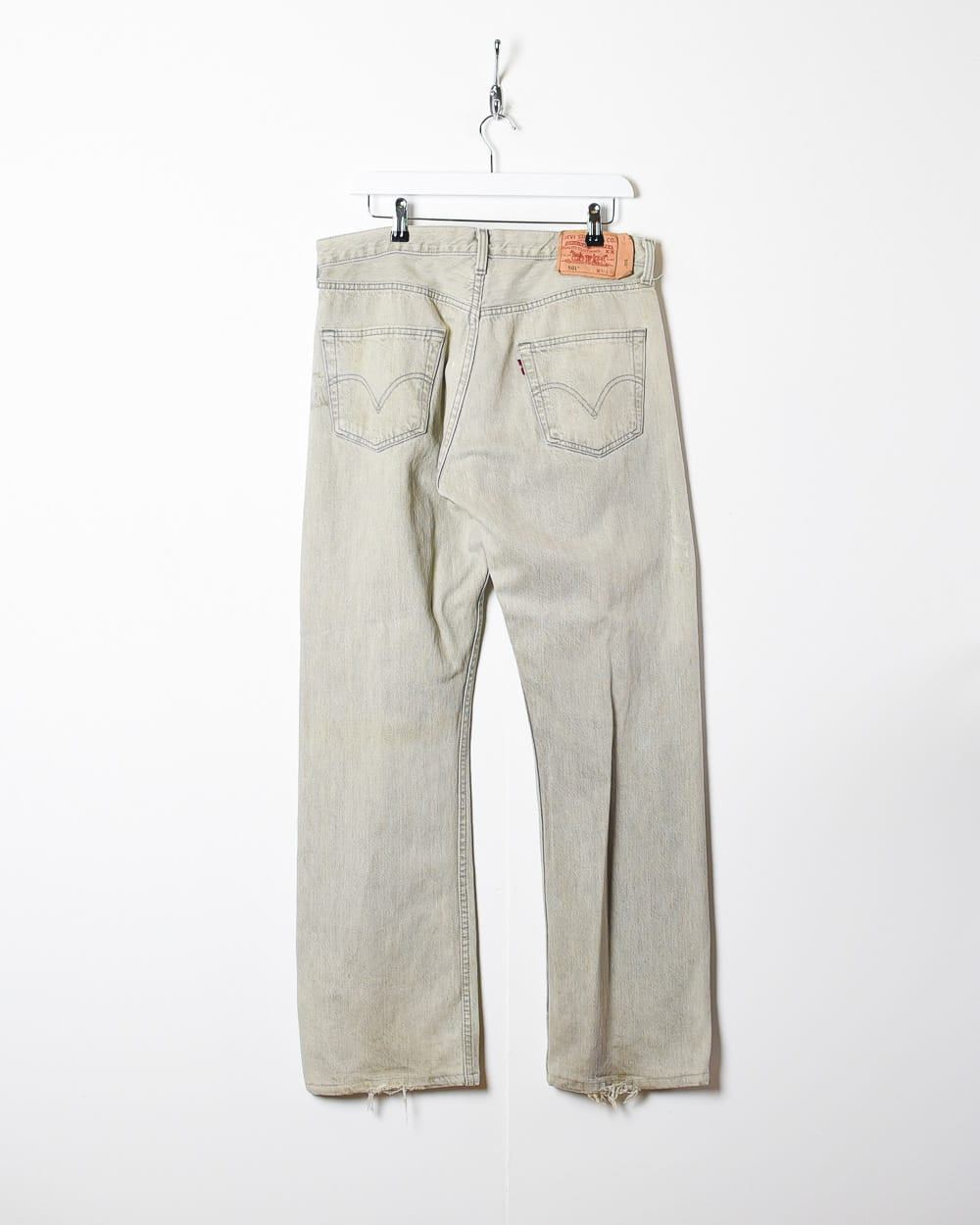 Stone Levi's 501 Jeans - W34 L32