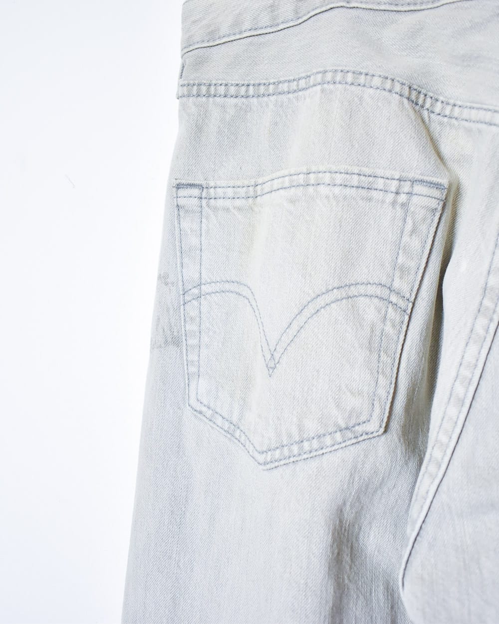 Stone Levi's 501 Jeans - W34 L32