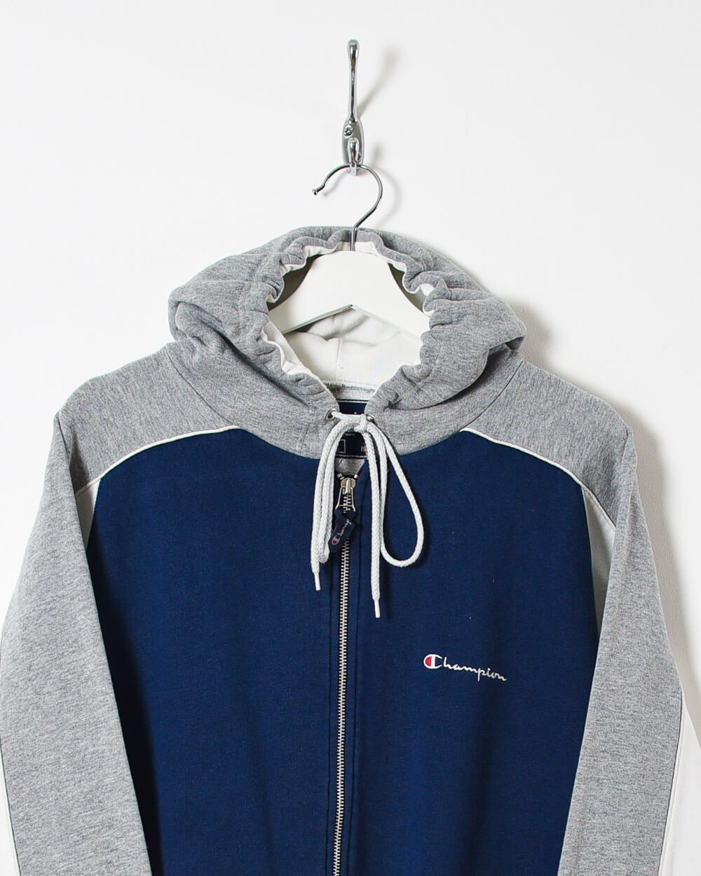 Champion Zip-Through Hoodie - Large - Domno Vintage 90s, 80s, 00s Retro and Vintage Clothing