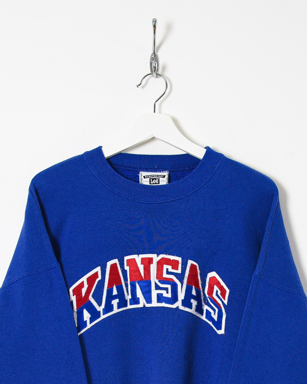 Lee Heavyweight Kansas Sweatshirt - Large - Domno Vintage 90s, 80s, 00s Retro and Vintage Clothing