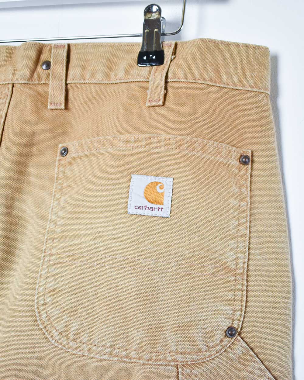 Neutral Carhartt Double Knee Carpenter Jeans - W34 L32