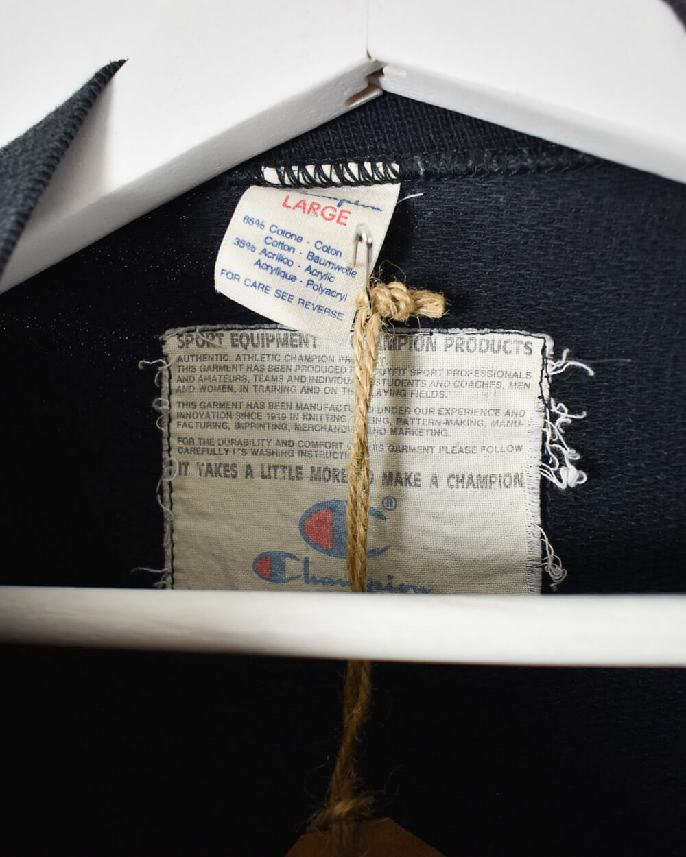 Champion Sweatshirt - Large - Domno Vintage 90s, 80s, 00s Retro and Vintage Clothing