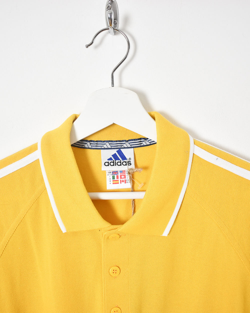 Adidas Polo Shirt - Large - Domno Vintage 90s, 80s, 00s Retro and Vintage Clothing