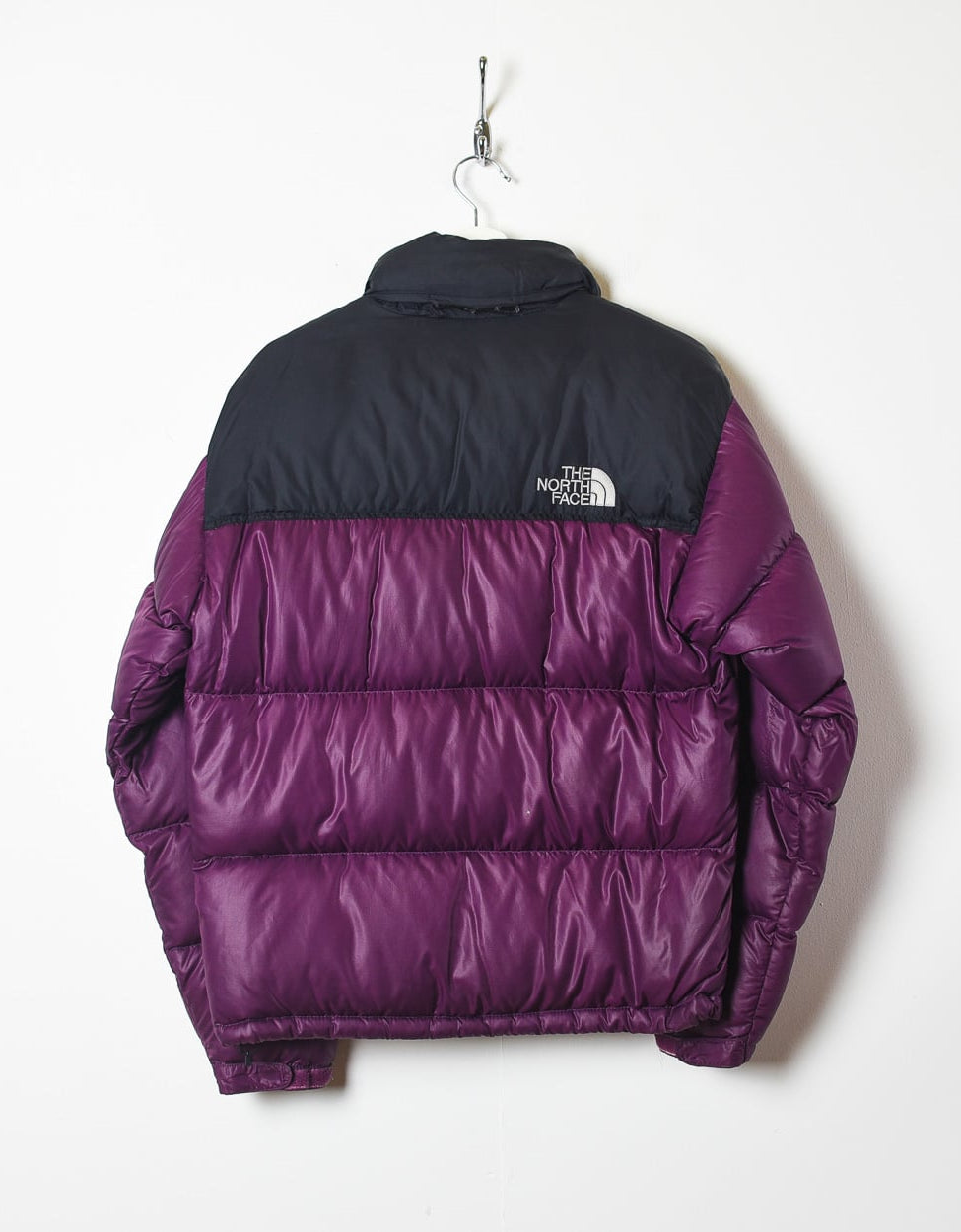 Purple The North Face Nupste 700 Puffer Jacket - Small