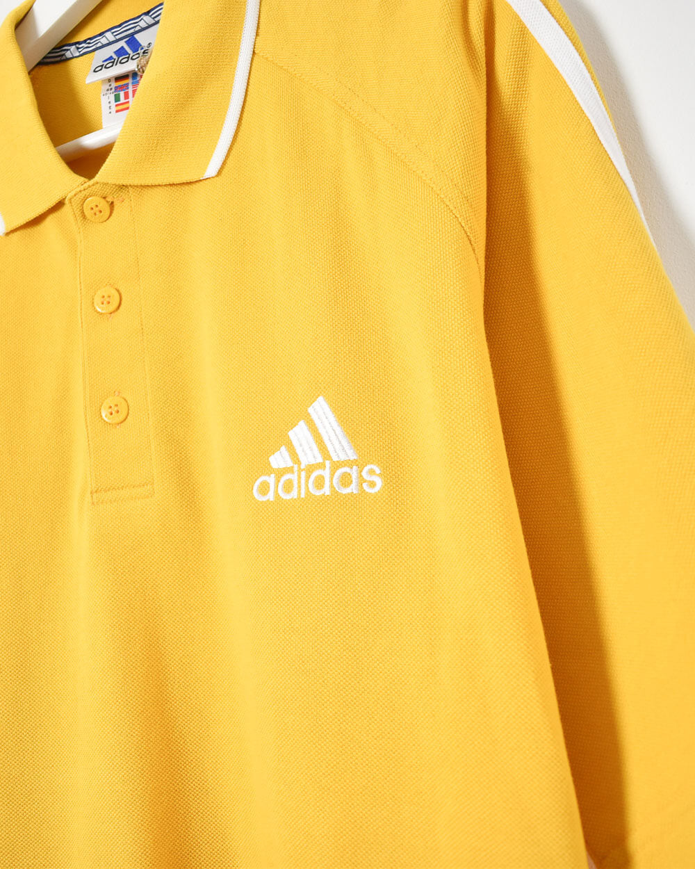 Adidas Polo Shirt - Large - Domno Vintage 90s, 80s, 00s Retro and Vintage Clothing