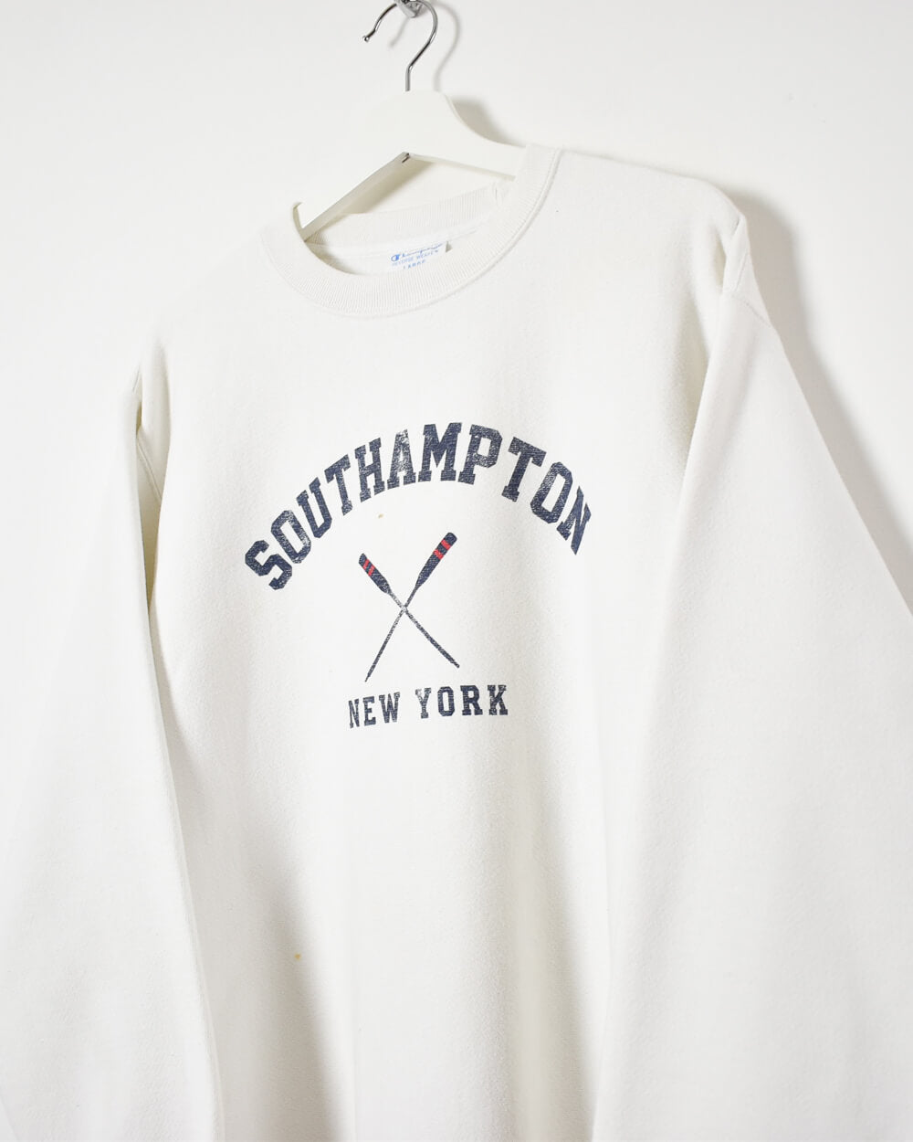Champion Southampton New York Reverse Weave Sweatshirt - Large - Domno Vintage 90s, 80s, 00s Retro and Vintage Clothing