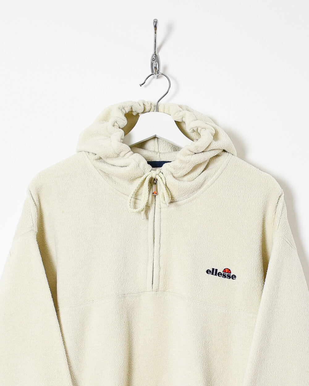 Ellesse 1/4 Zip Fleece Hoodie - Large - Domno Vintage 90s, 80s, 00s Retro and Vintage Clothing