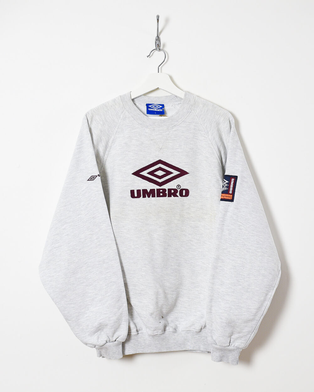 Umbro Sweatshirt - Large - Domno Vintage 90s, 80s, 00s Retro and Vintage Clothing