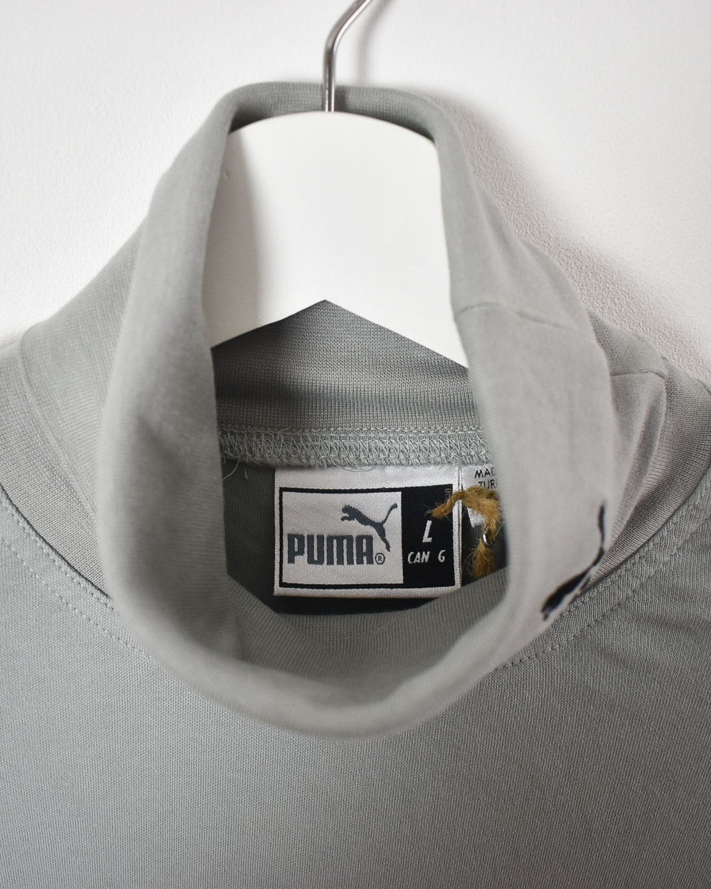 Puma Turtle Neck Sweatshirt - Large - Domno Vintage 90s, 80s, 00s Retro and Vintage Clothing
