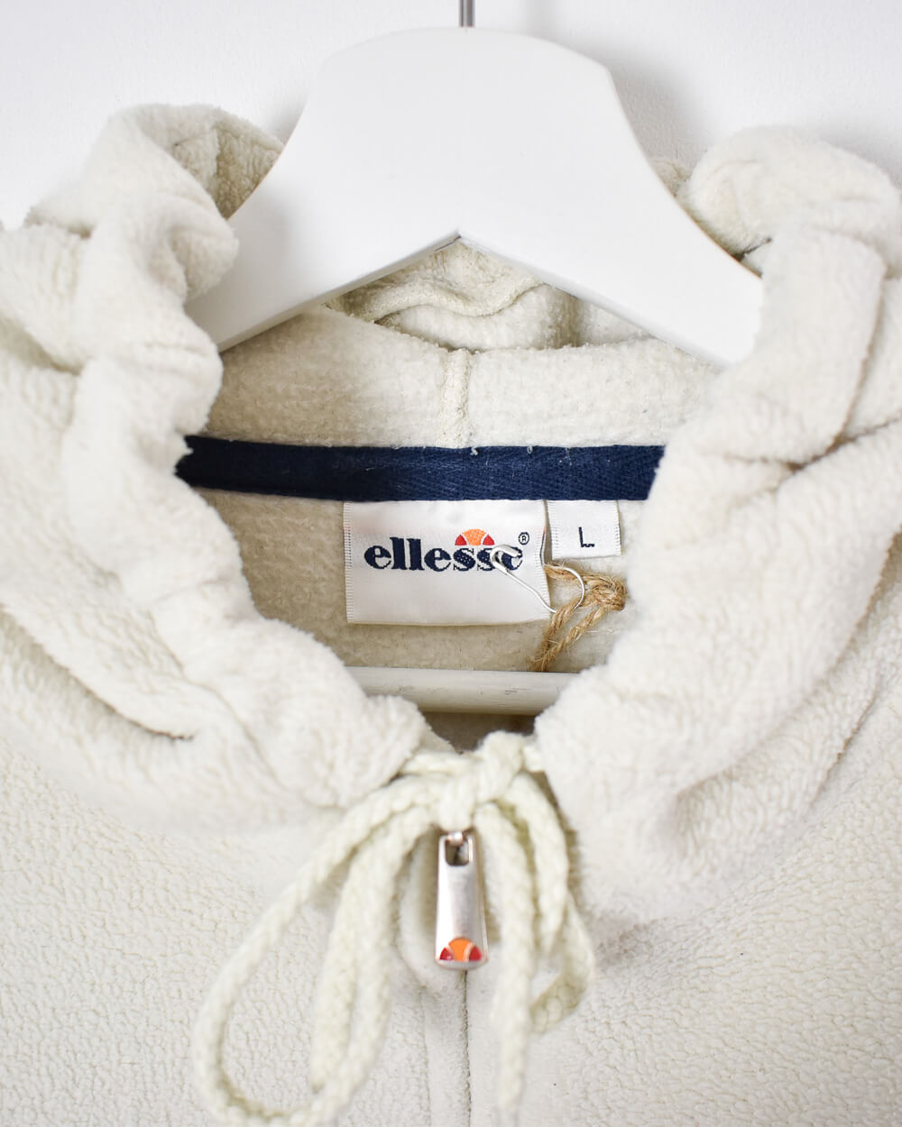 Ellesse 1/4 Zip Fleece Hoodie - Large - Domno Vintage 90s, 80s, 00s Retro and Vintage Clothing