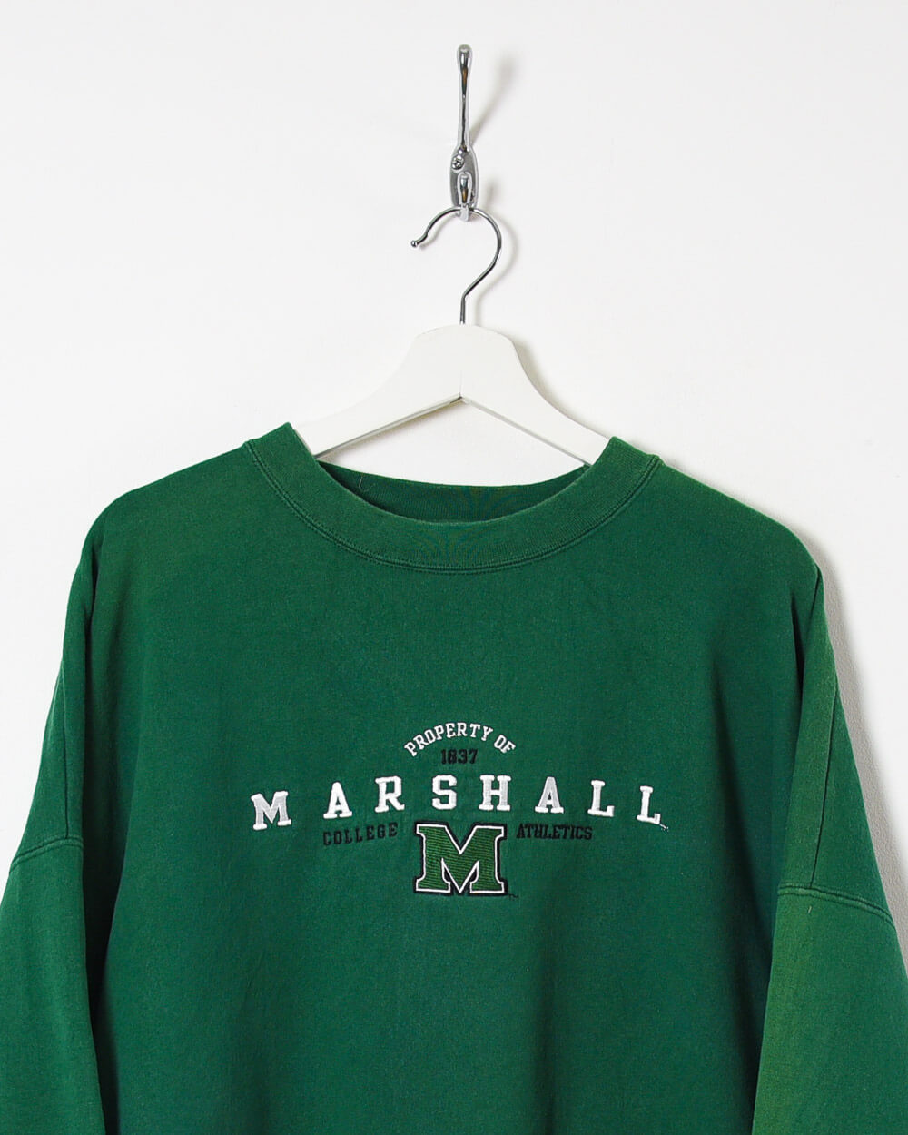 AS Sports Property of Marshall College Athletics Sweatshirt - XX-Large - Domno Vintage 90s, 80s, 00s Retro and Vintage Clothing