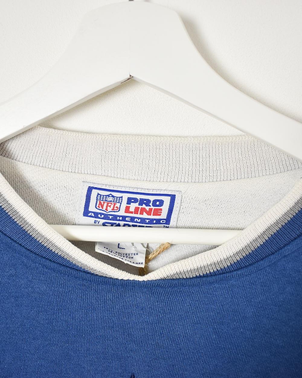 NFL Pro Line Sweatshirt - Large - Domno Vintage 90s, 80s, 00s Retro and Vintage Clothing